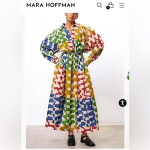 NWT Mara Hoffman Colleen Dress, Size XXS